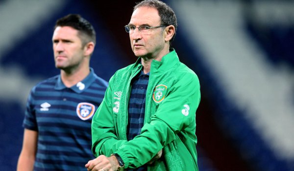 Martin O'Neill con Irlanda